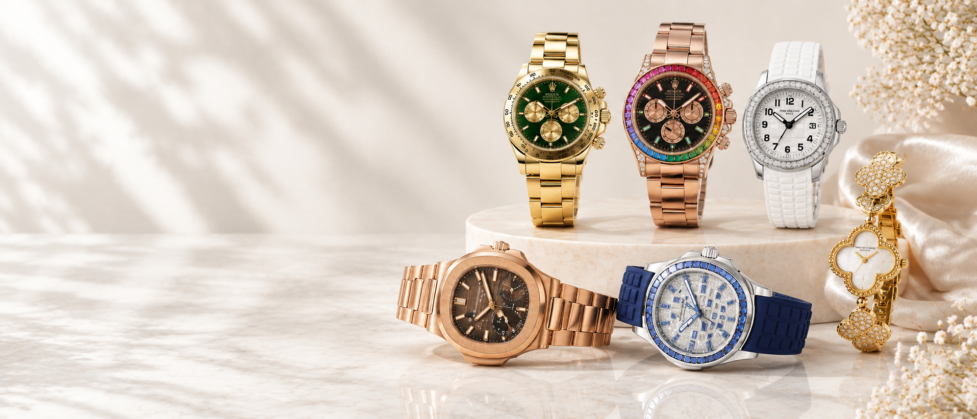 Watch collections background