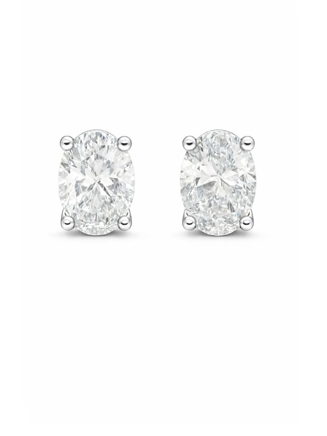 Aurora Cushion-Cut Diamond Studs