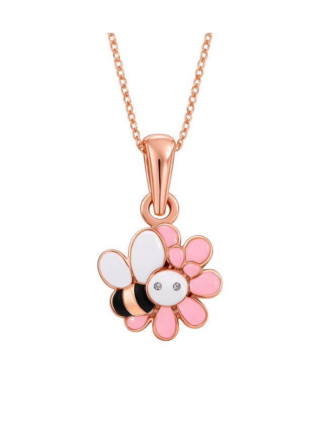 Bee Kids' Gold Pendant
