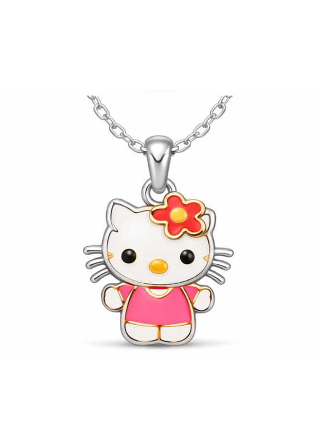 Kitty Pendant For Kids