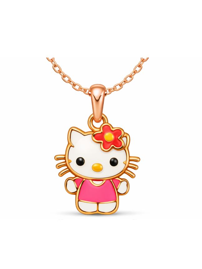 Kitty Pendant For Kids
