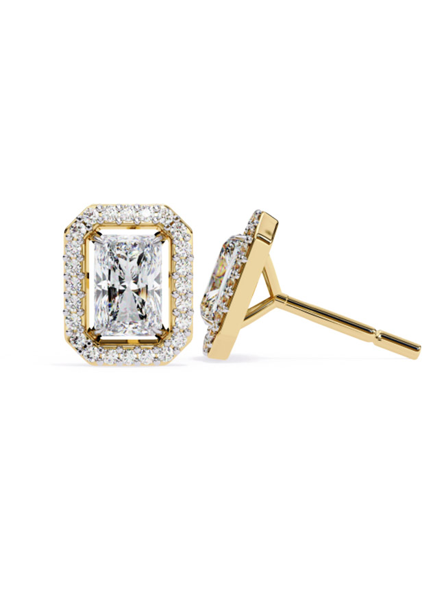 Regalia Radiant Halo Studs