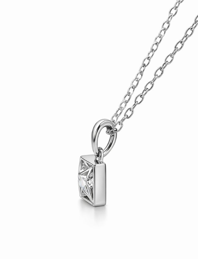 Celestial Pyramid Silver Pendant