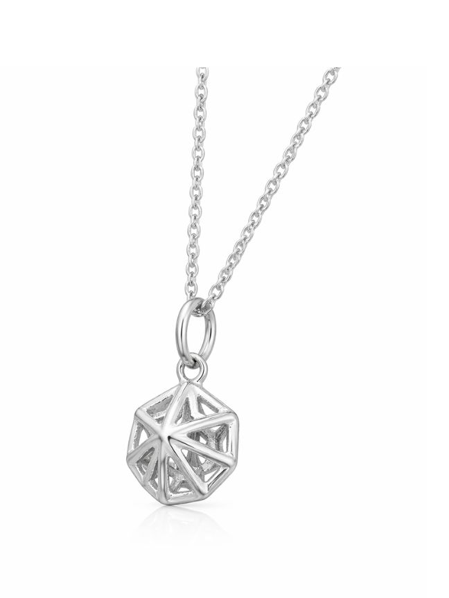 Celestial Prism Silver Pendant
