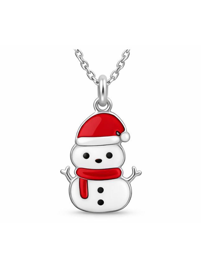 Snowman Pendant For Kids